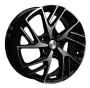 Легковой диск Khomen Wheels KHW1722 6,5x17 5x112 ET38 57,1 Black-FP